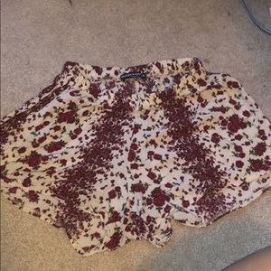 Brandy Melville Floral Shorts